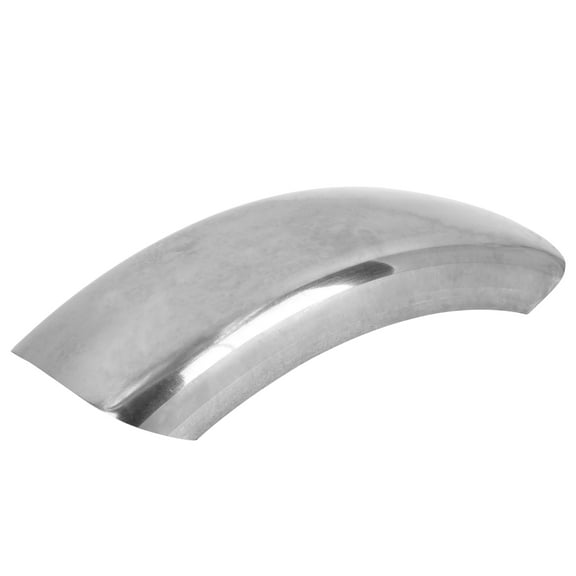 6.1" Silver Tone Motorcycle Metal Splash Guard Short Rear Fender for Harley 883