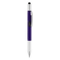 thumbnail image 1 of 6 in 1 Tech Tool Pen with Scale, Level Gauge, Ballpoint Pen, Touchscreen Stylus and Flat Head Screw Drivers, Multifunction Tool Pen Mens Gift Fit for Engineers and Technicians, 1Pc(Purple,5.9x0.2"), 1 of 9