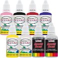 thumbnail image 1 of 6 - 1 oz Custom Body Art Nail Art Airbrush Paint Set Kit Fingernail Polish, 1 of 4