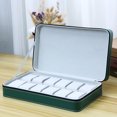 6/10/12 Girds New Portable Watch Zipper Boxes Organizer Watch Case