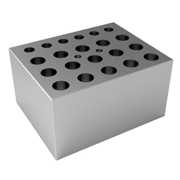 6-10-5 x 0.5-1.5-2 ml Microtube Combination Dry Bath Block