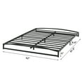 thumbnail image 1 of 6/10 Inch Metal Platform, Twin/Full/Queen/King Size Bed Frame, Low Profile with Sturdy Steel Slats Support, Mattress Foundation, No Box Spring Needed, Easy Assembly, 1 of 2