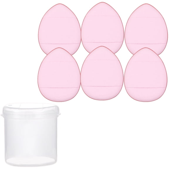 6/10 Pcs Finger Powder Puff Makeup Puff Triangles Powder Puff Dry Wet Beauty Makeup Tool Small Makeup Sponge for Face