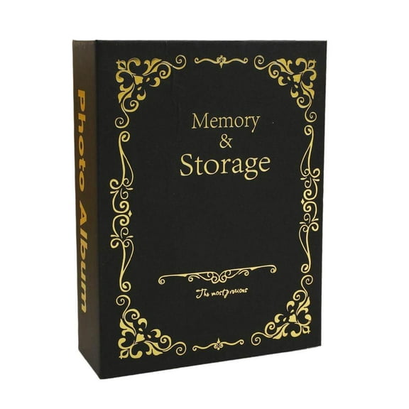 6 "100 Insert Photo Album Portable Multifunction Wedding Travel Photo Album Good H9D9