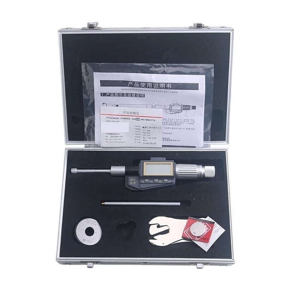 6-100mm High-Precision Electronic Digital Display Three-Claw Three-Point Inner Diameter Micrometer Bearing Inner Hole Measuring ,Easy to Operate