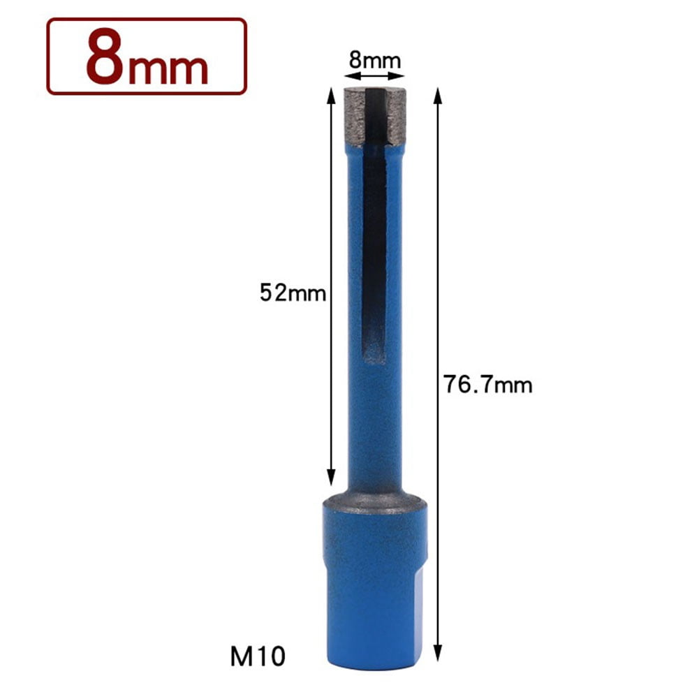6-10Mm M10 Hole Opener Diamond Drill Bit Tile Marble Concrete Drill for Grinder,8Mm