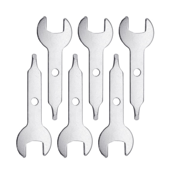 6/10Pack Stainless Steel Collet Chuck Wrench Spanner Key Nut Spanner Collet Wrench Key for Engraving Machine Accessories