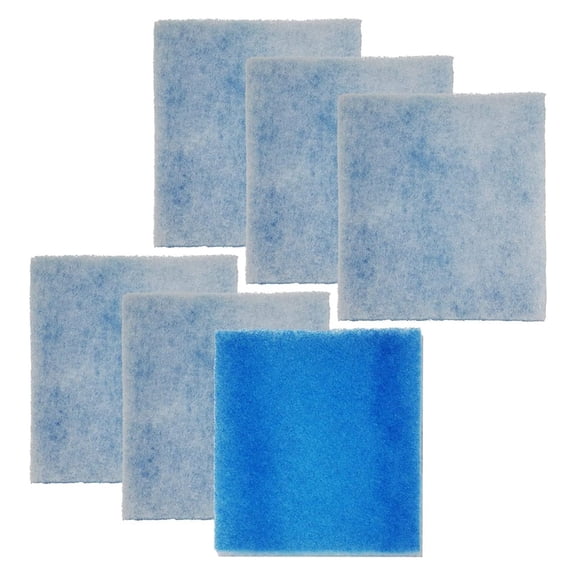 6/10X For Dryer Vent Air Purification Filter Blue White Filter Cotton