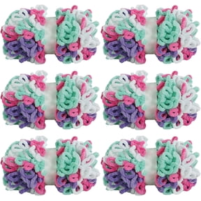 6/12/18/30 Skein Bulky Loop Yarn for Finger Knitting Soft,Off The Hook Loop Yarn,No-Needle Craft Chenille Yarn for Crocheting,Royal Blue Hand-Knitting Yarn