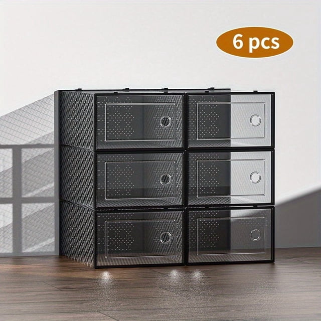 Shoes Rack For Display 6/12/24 Pack Large Shoe Storage Organizer for Closet, Modular Space ...