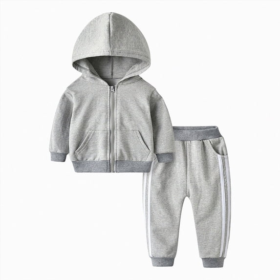 6-12 Months Newborn Baby Boy Clothes Long Sleeve Sweatshirt + Sweatpants 2 Piece School Fall Winter Outfit Sweatsuits Dailywear Set 12-24 Months 2T 3T 4T 5T Gift Setfor Boy