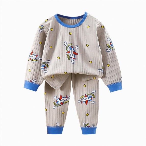 6-12 Months Newborn Toddler Boy Girl School Fall Winter Clothes 2T 3T 4T 5T Outfits Long Sleeve Tops Pants Clothes Set Sweatsuits Dailywear Set 12-24 Months 2T 3T 4T 5T Gift Set