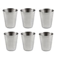thumbnail image 1 of 6 Pcs1oz/30ml Metal Stainless Steel Cup Mug Drink Coffee Beer Tumbler Travel, 1 of 4