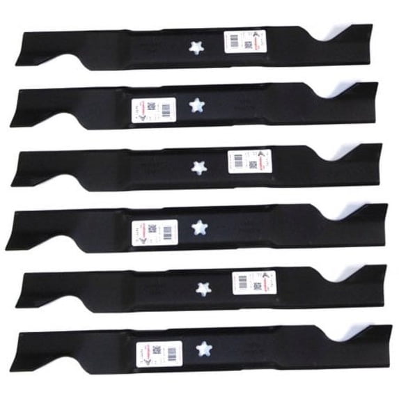 (6) 12242 Rotary Blades Compatible With Husqvarna 532405390