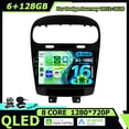 【6+128GB+Android 16】Car Radio Stereo Navi For Dodge Journey 2012-2020 ...