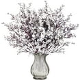 thumbnail image 1 of 6/12Pcs Babys Breath Artificial Flowers Gypsophila Bouquets Bulk Real Touch Fake Fall Flowers for Home Wedding DIY Floral Arrangement Table Centerpiece Festival Décor, 1 of 7