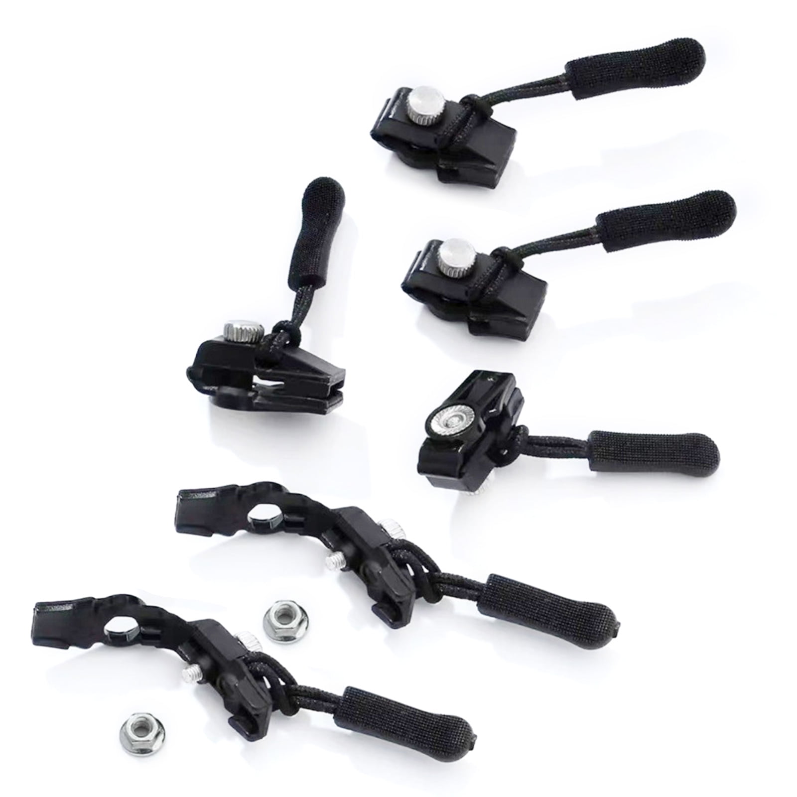 6/12Pcs Easy Install Zippers Fixer Adjustable Zippers Fixer Zippers ...