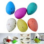 6/12Pcs Kids Inflatable Hatching Dinosaur Toy Growing Dino Eggs Collection Fun Toys