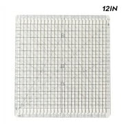 6/12inch Scale Slotted Quilting Ruler Acrylic Fabric Strip Cutting Sewing Patchwork Template Arts Crafts Supplies Tools