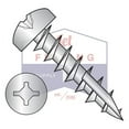 thumbnail image 1 of 6-13 x 1" Deep Thread Wood Screws | Square Phillips | Pan Head w/ Type 17 Pt | Steel | Zinc (Quantity: 6000), 1 of 3