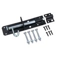 thumbnail image 1 of 6” (150mm) Brenton Slip Bolt Padbolt Slide Latch Lock Catch Sheds Gates, 1 of 3