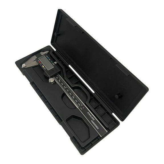 6"/150mm Digital Caliper Micrometer Measuring Tool with LCD Screen, Inch/Mm Conversion