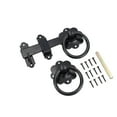 thumbnail image 1 of 6” (150mm) heavy Duty Twisted Ring Gate Latch Catch For Garden Gates Doors, 1 of 3