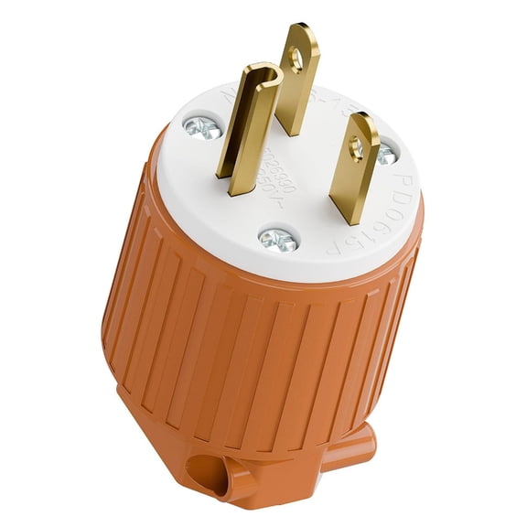6 15P Plug 15A 250V Heavy Duty Power Connector For Commercial Equipment Wiring