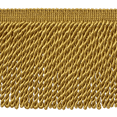 thumbnail image 1 of 6" (15cm) Basic Solid Collection Traditional Satiny Bullion Fringe Trim # BFS6,, Antique Gold #C4 (Dark Yellow Gold) 27 Yards (82 ft/25m), 1 of 1