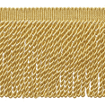 thumbnail image 1 of 6" (15cm) Basic Solid Collection Traditional Satiny Bullion Fringe Trim # BFS6,, Light Gold #B7 (Light Yellow Gold) 27 Yards (82 ft/25m), 1 of 2