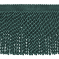 thumbnail image 1 of 6" (15cm) Basic Solid Collection Traditional Satiny Bullion Fringe Trim (Style# BFS6), Atlantic Green Blue #9620 (Dark Green Blue) 5 Yards (15 ft/4.5m), 1 of 2