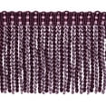 thumbnail image 1 of 6" (15cm) Noblesse Collection Bullion Fringe Trim with Fancy Knitted Header # DB6,, Luscious Lavenders #2927 (Lavender Purple, Dark Purple, Light Purple) 27 Yards (82 ft/25m), 1 of 1