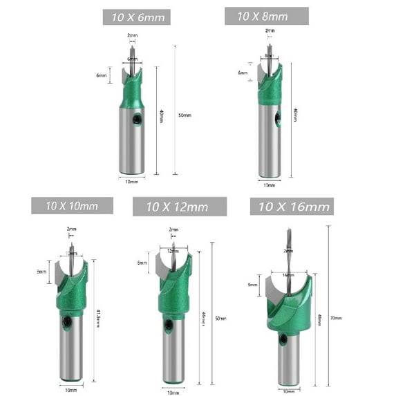 6-16mm Buddha Beads Ball Milling Cutter 10mm Shank Router Bit Woodworking