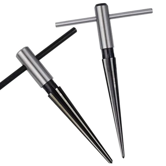 6-16mm Round Handle Hexagonal Conical Reamer for Woodworking,Plank Chamfering Tool for Hole Opening and Expanding