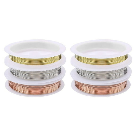 6 18 Gauge Jewelry Copper ,Tarnish Jewelry Beading Wire for Jewelry Making Supplies & Crafting