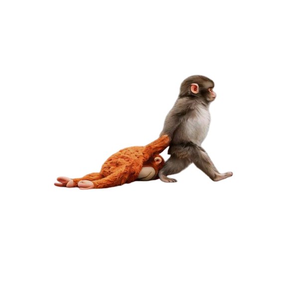 6-19.7in Car Window Sticker Vehicle Adhesive Label Monkey Theme Decal Car Exterior Decal Rear Window Decoration Sticker