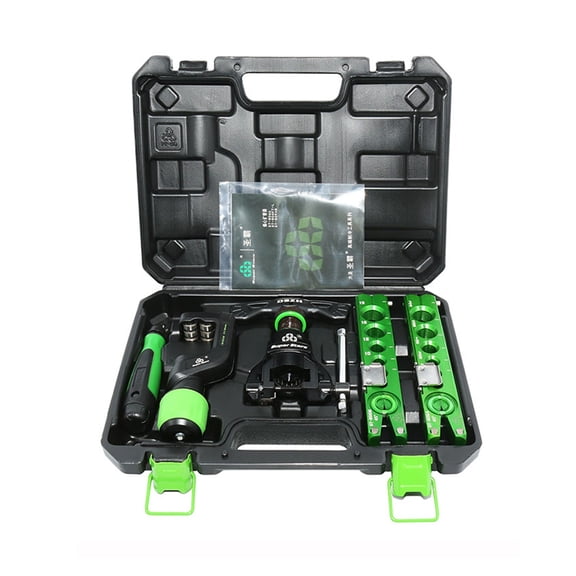 6-19MM Professional Tube Expander Kit Manual Air Conditioner Copper Pipe Eccentric Reamer Metric ST-806FT ,Easy to Use