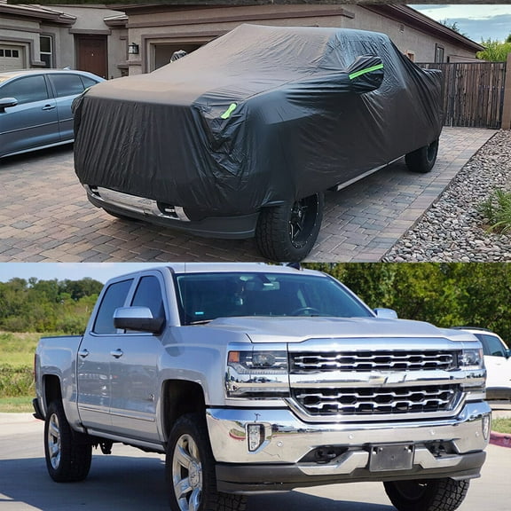 6.1m Pickup Truck Car Cover Waterproof Dust Snow UV Protector For Chevrolet Chevy C10