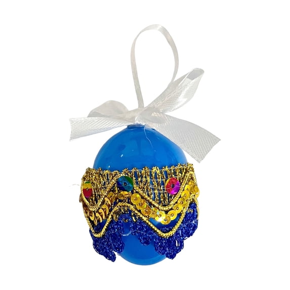 6/1pcs Easter Decorations Eggs Hanging Ornaments for Tree Garland Decor Supplies Home Party Favors, Decorative Hand Painted DIY Crafts Ornaments for Decoration