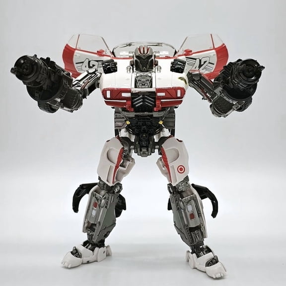 6.2-Inch Dropkick Action Figure Transformer Toys Studio Series KO Vertion Deluxe Class Bumblebe Movie TW-1033B Convertible Robot Vehicle Collectible Display (White)