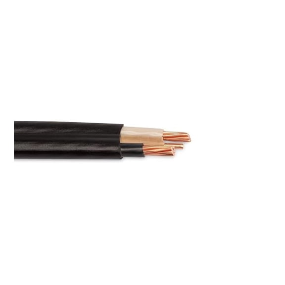 6/2 NM-B, Non-Metallic, Sheathed Cable, Residential Indoor Wire, Used for Wiring Swiches, Outlets and Other Loads with Dry Applications (40Ft Cut)