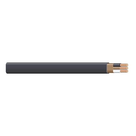 6/2 NM-B, Non-Metallic, Sheathed Cable, Residential Indoor Wire, Used for Wiring Swiches, Outlets and Other Loads with Dry Applications (40Ft Cut)