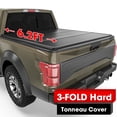 thumbnail image 1 of 6.2 ft Hard 3-Fold Truck Bed Tonneau Cover For 2015-2026 Chevy Colorado GMC Canyon, 1 of 9