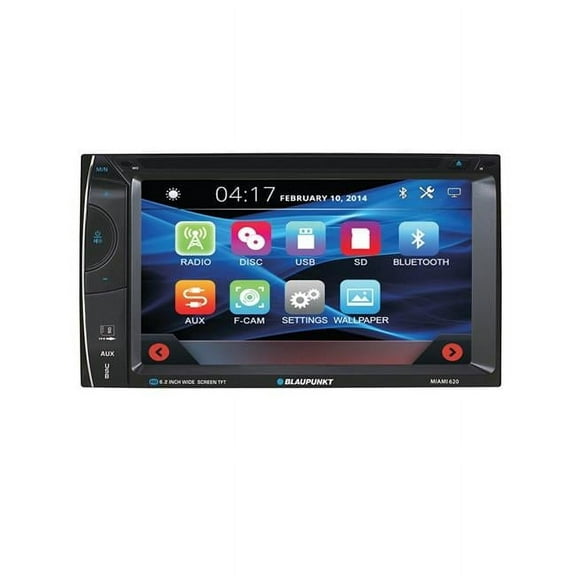 6.2 in. D.Din Touchscreen AM-FM & DVD