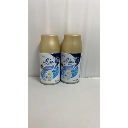 6.2 oz. Glade Clean Freshness Automatic Air Freshener Spray Refill - 2 pack