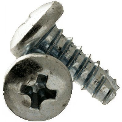 #6-20 x 1/2" Thread Cutting Screw, Type 25(Bt), Zinc (inch) Head Style: Pan, (QUANTITY: 14000) Drive: Phillips, Point: Type 25 (BT)
