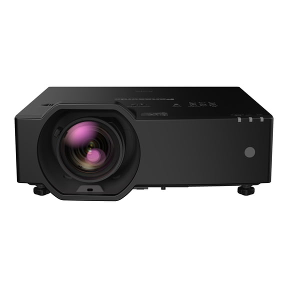 Panasonic PT-VMZ6ST - 3LCD projector - 6200 ANSI lumens - WUXGA (1920 x 1200) - 16:10 - 1080p - short-throw zoom lens - LAN - black