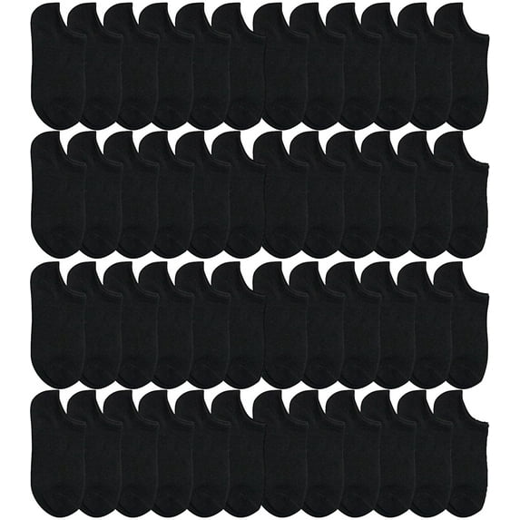 6-24 Pair No Show Ankle Socks for Men Women Sport Athletic Low Cut Multi Packs