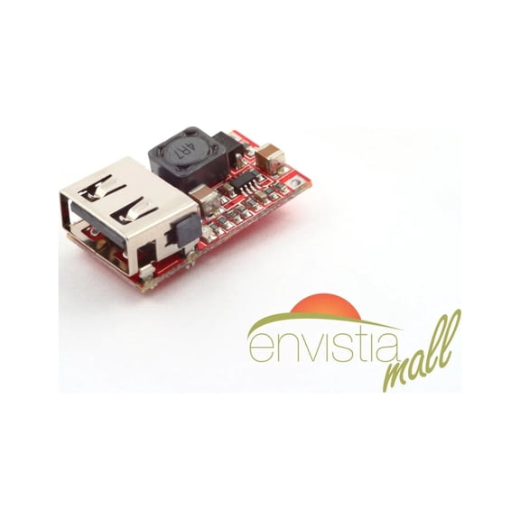 6-24V Input to 5V USB 2A USB Charger DC-DC Buck Step-Down Converter Module