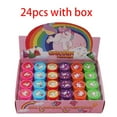 thumbnail image 1 of 6/24pcs Unicorn Assorted Stamps Kids Self-Ink Stamps Children Party Favor Treasure Box Prize Classroom Easter Egg Stuffers Toys, 1 of 9